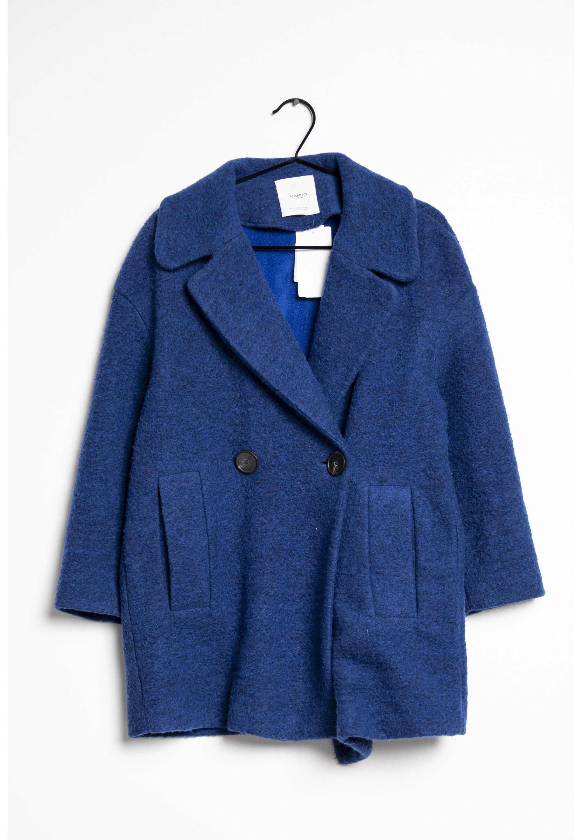 Mango Manteau court blue/bleu (Seconde main)