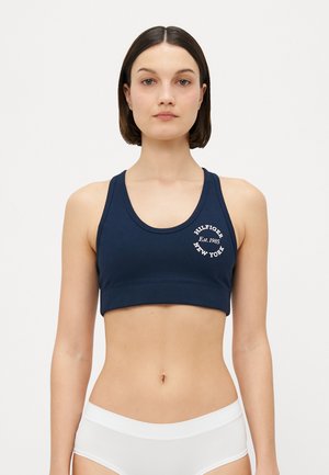 NEW YORK CROP RACER BACK - Bustier - dark night navy