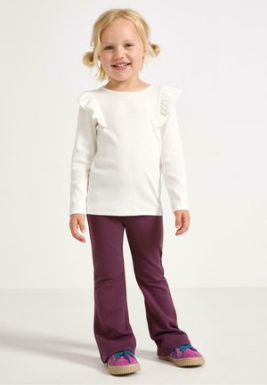 Lindex Housut - dark dusty lilac