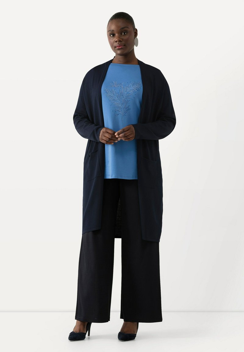 Ulla Popken Kardigan - navy blue
