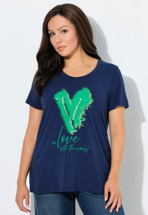 T-shirts print - ink blue