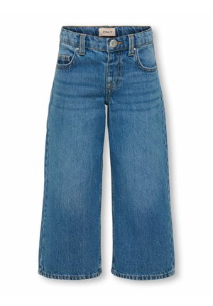 Laisvo kirpimo džinsai - medium blue denim