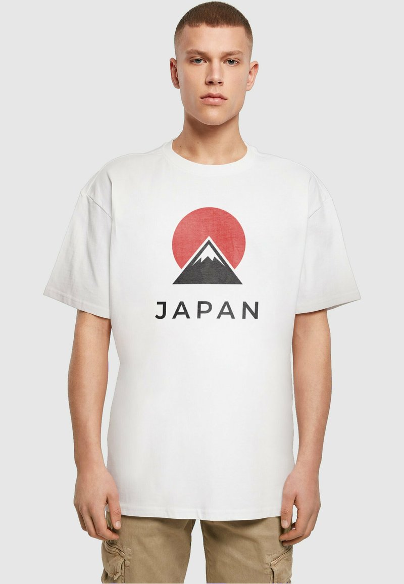 Merchcode Camiseta estampada - white