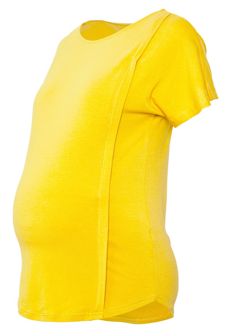 Spring Maternity T-shirt basic metallic-rood