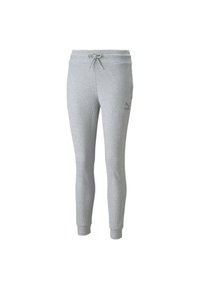 Puma CLASSICS RIBBED - Tréningruha alsók - light gray heather