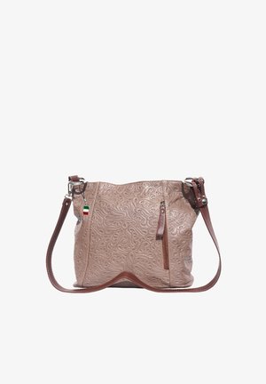 DrachenLeder SCHULTER - Handtas - taupe braun