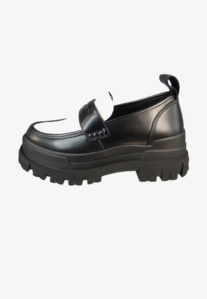 Buffalo Slip-ons - black white