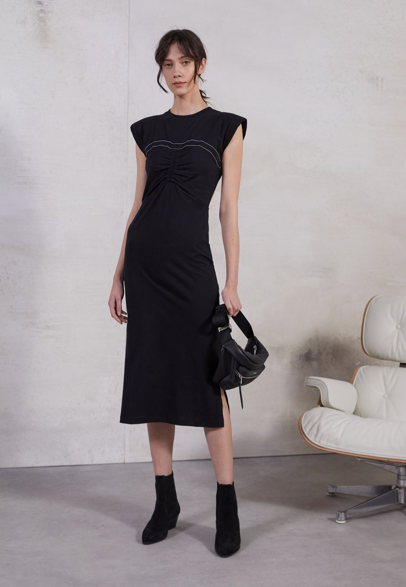 Damen Kleider | sandro ROBEJerseykleidnoir/schwarz - BC27169 Damen Kleider | sandro ROBEJerseykleidnoir/schwarz - BC27169