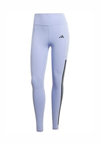 OPTIME 3-STRIPES FULL LENGTH - Leggings - violet tone