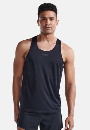 LIGHT SPEED SINGLET - Top - black black reflective