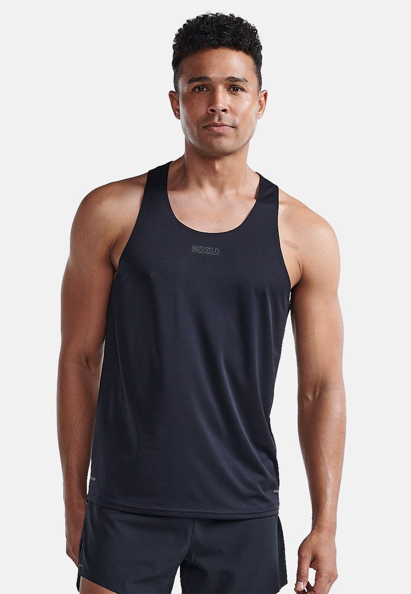 2XU LIGHT SPEED SINGLET - Top - black black reflective