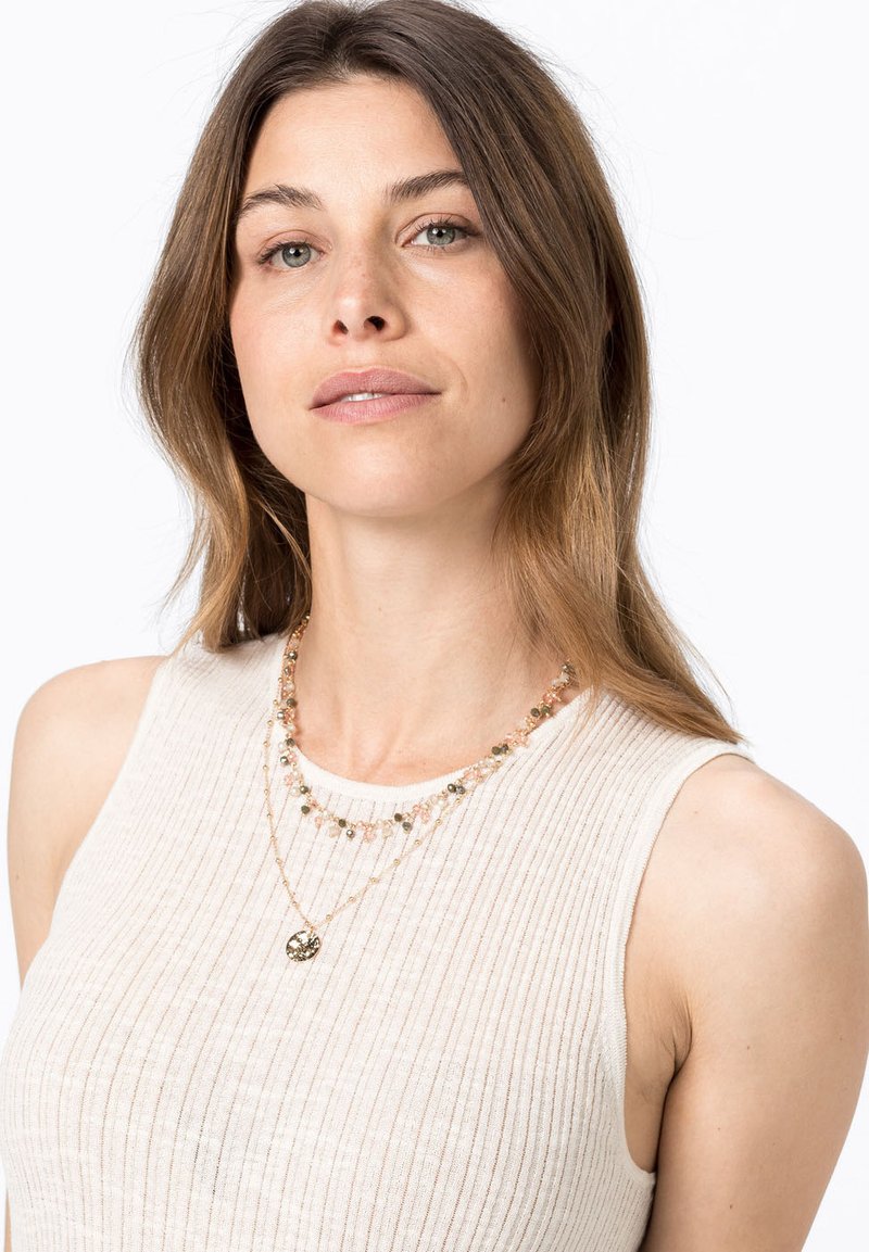 Damen Halsketten | HALLHUBER FILIGRANE Halskette jade/grün - PV35617 Damen Halsketten | HALLHUBER FILIGRANE Halskette jade/grün - PV35617