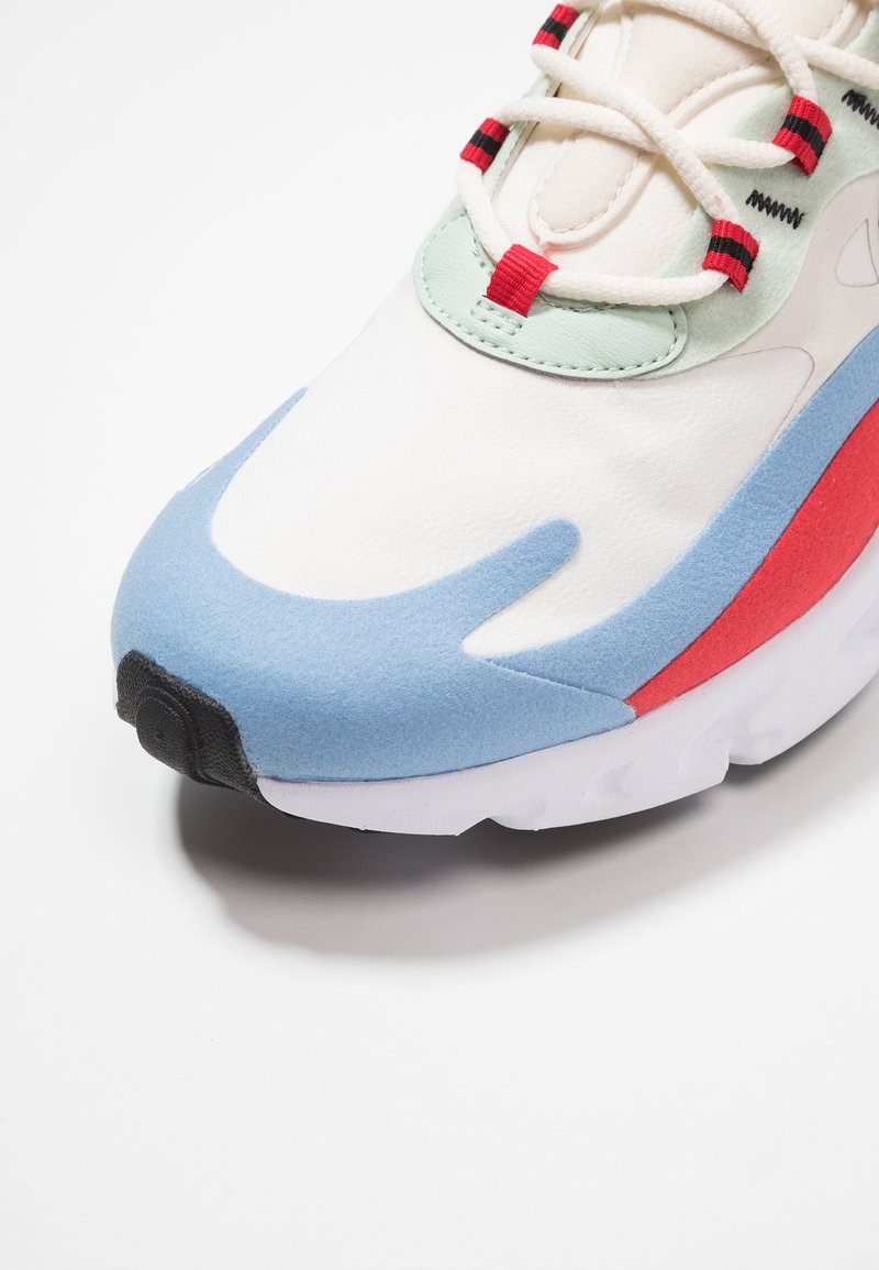 Nike Sportswear Air Max 270 React Trainers Phantom Black Light Blue University Red Dynamic Yellow Pistachio Frost Black Zalando De