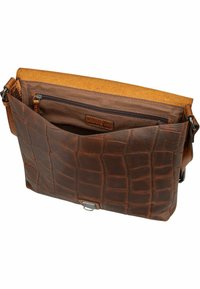 bugatti NEVIO MESSENGER - Borsa a tracolla - cognac