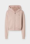 HOODIE - Φούτερ με φερμουάρ - sandstone heather