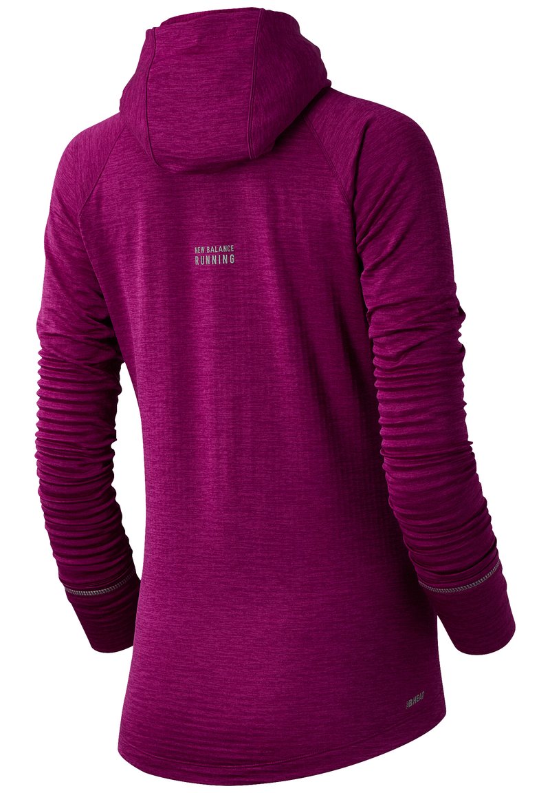 New Balance HEAT GRID HOODIE - Hoodie - purple - Zalando.de