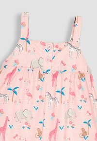 JoJo Maman Bébé BRIGHT REGULAR FIT - Kezeslábas - pink jungle safari
