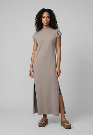 Urban Classics, LADIES LONG EXTENDED SHOULDER DRESS 2-PACK - Robe t-shirt - cloud+terracotta
