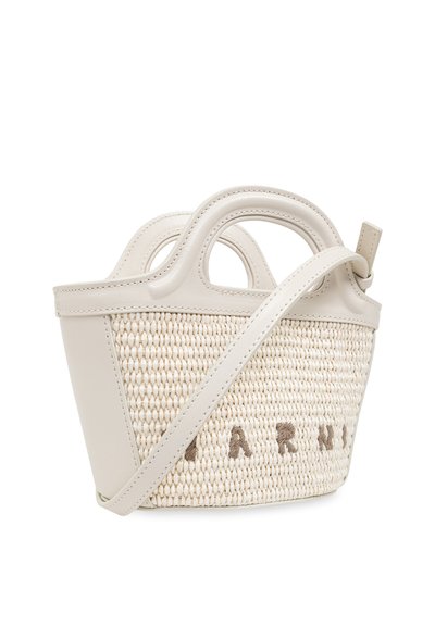 Marni TROPICALIA EFFETTO - Borsa a mano - ecrù