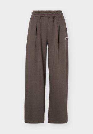 Under Armour, RIVAL PLEATED VARSITY - Παντελόνι φόρμας - peppercorn/bashful pink