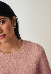 Next SHORT SLEEVE CREW NECK - Navadna majica - blush pink