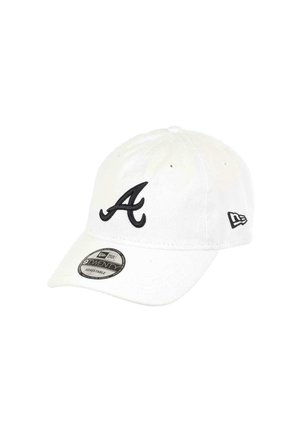 New Era ATLANTA BRAVES MLB TEAM WHITE 9TWENTY UNSTRUCTURED STRAPBACK CAP - Cap - weiss