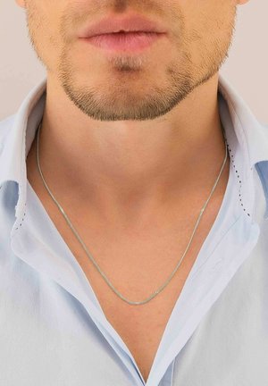 MUAU Schmuck, UNISEX - Halskette - weissgold-coloured