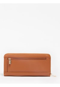 Guess LAUREL LARGE ZIP AROUND - Novčanik - camel