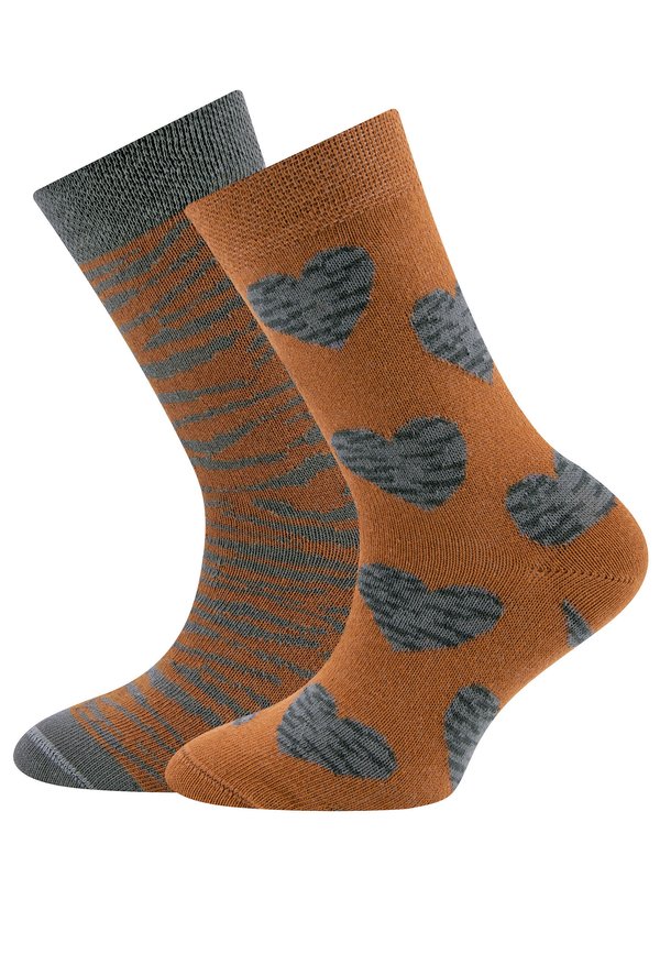 2ER PACK TIGER - Socken