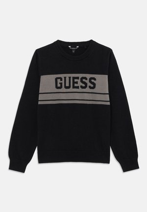 JUNIOR SWEATER - Strikkegenser - jet black