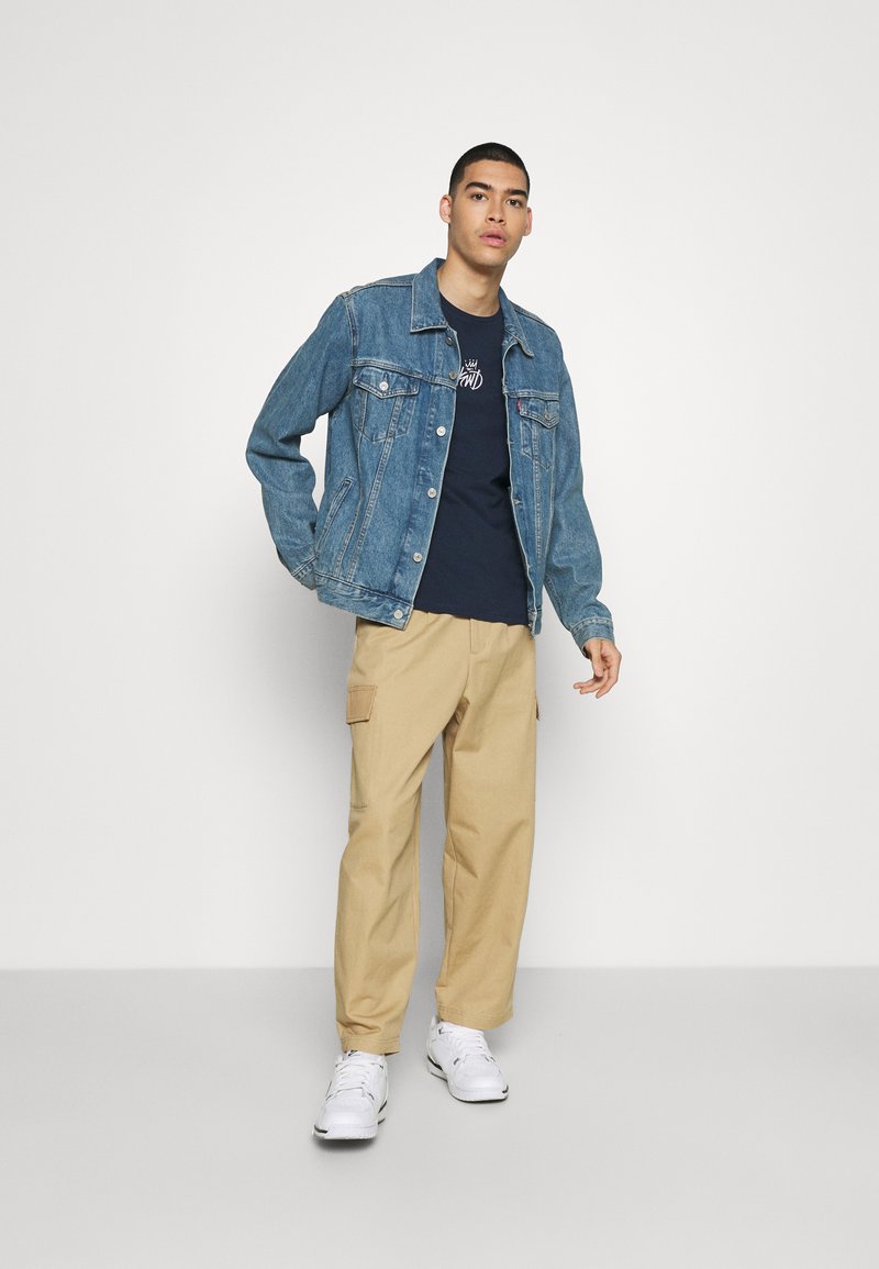 Kings Will Dream TRI COLOUR TEE - Camiseta estampada - navy/red/white/azul - Zalando.es