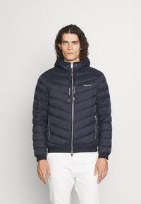 Armani Exchange - JACKET - Gewatteerde jas - navy Miniatuurafbeelding 1