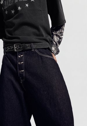 Bershka STUDDED  - Opasok - black