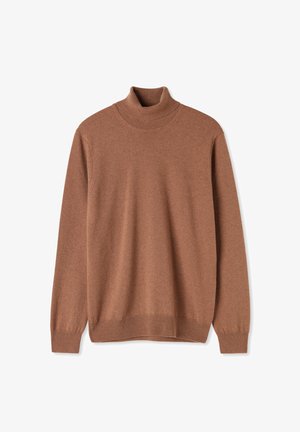 Falconeri ULTRASOFT TURTLENECK - Strickpullover - Brown