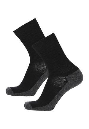 DUVED ACTIVE WOOL 2-PACK - Urheilusukat - black