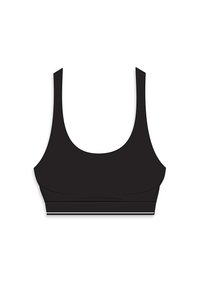 MODERN SUPPORT BRA - Sutiã desportivo de suporte médio - black