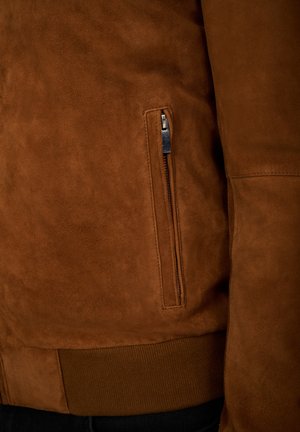 Ricano HENRY - Lederjacke - cognac