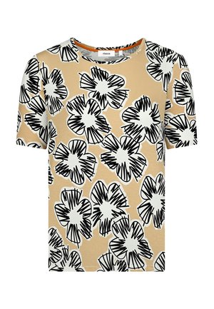 MIT-PRINT - Blouse - sand-black