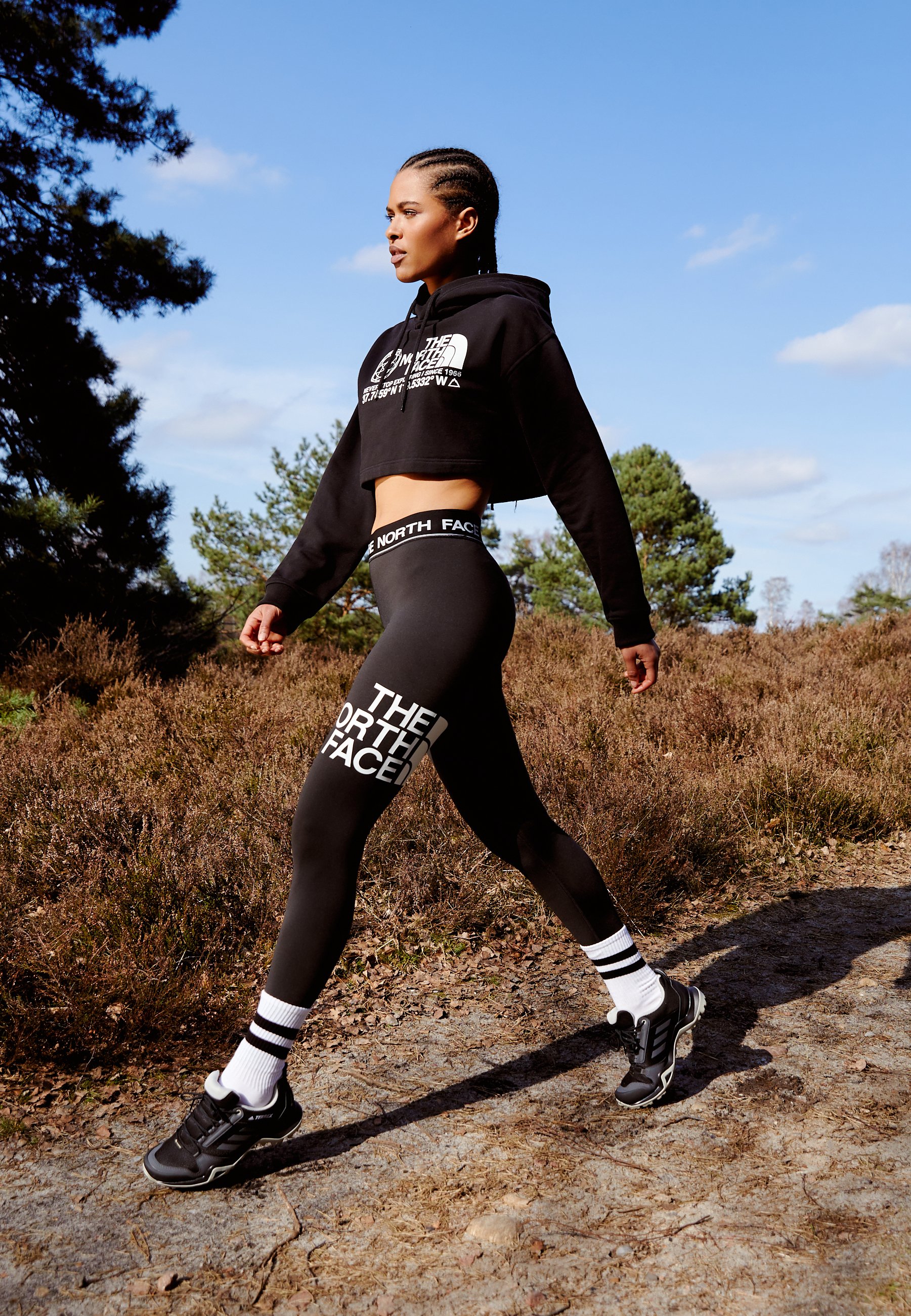 black and white leggings