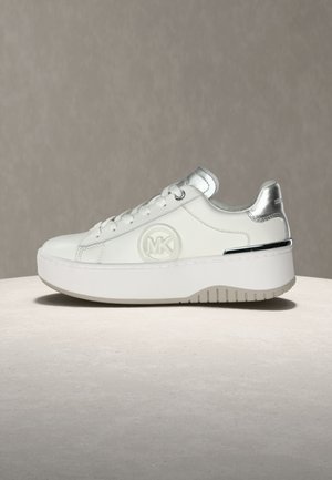 MICHAEL Michael Kors DOTTIE LACE UP - Baskets basses - silver-coloured