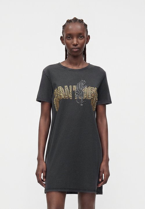 oversized t shirt dress zara ZARA Women's Black Maxi Shirt Dress Tshirt Long Dress Size Small Pocket