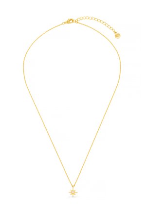 STARBURST CHARM NECKLACE - Kaelakee - gold-coloured