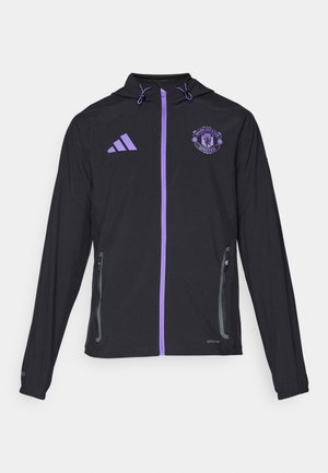 adidas Performance MANCHESTER UNITED VISTECH - Article de supporter d'équipe de club - black/purple rush
