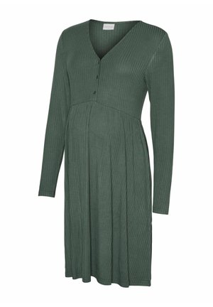 MAMALICIOUS Jumper dress - dark forest
