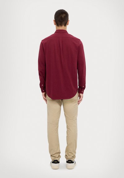 Polo Ralph Lauren FEATHERWEIGHT SHIRT - Košile - vintage port heather