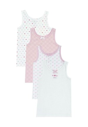 4 PIECES - Undershirt - white