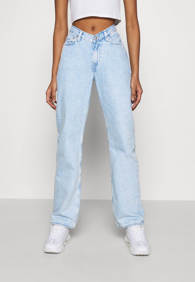TWIN TROUSERS - Jeans Straight Leg - summer blue