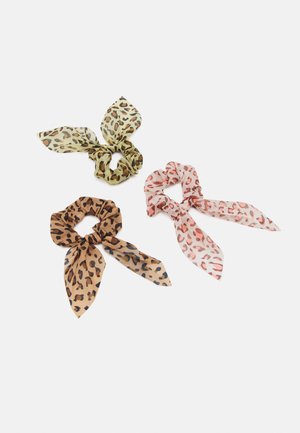 PCHANNA BOW SCRUNCHIE 3 PACK - Akcesoria do stylizacji włosów - warm sand/multi
