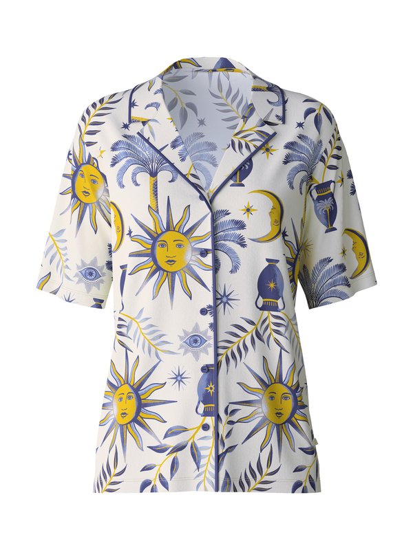 FAVOURITES MAGIC - Pyjama top - charm cream