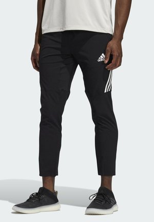 AERO 3S PNT - Tracksuit bottoms - black/white